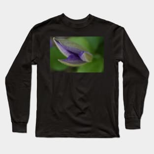 Clematis about to open Long Sleeve T-Shirt